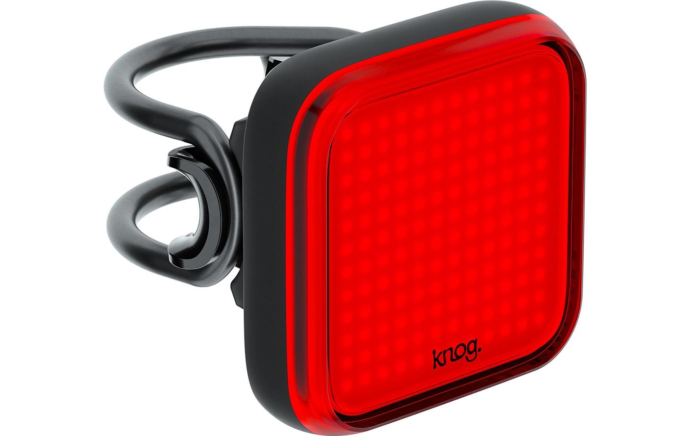 Velolampe Blinder Skull Rücklicht, SchwarzFahrraddrücklicht mit Muster