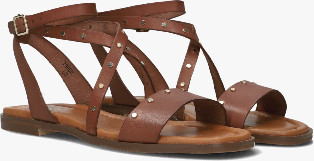 RED-RAG cognac red-rag sandalen 79658