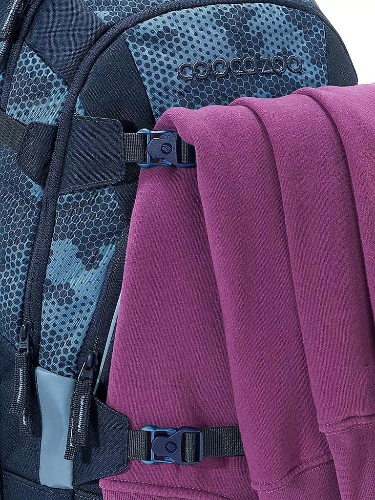 COOCAZOO Schulrucksack MATE GEOMETRIC SKY dunkelblau