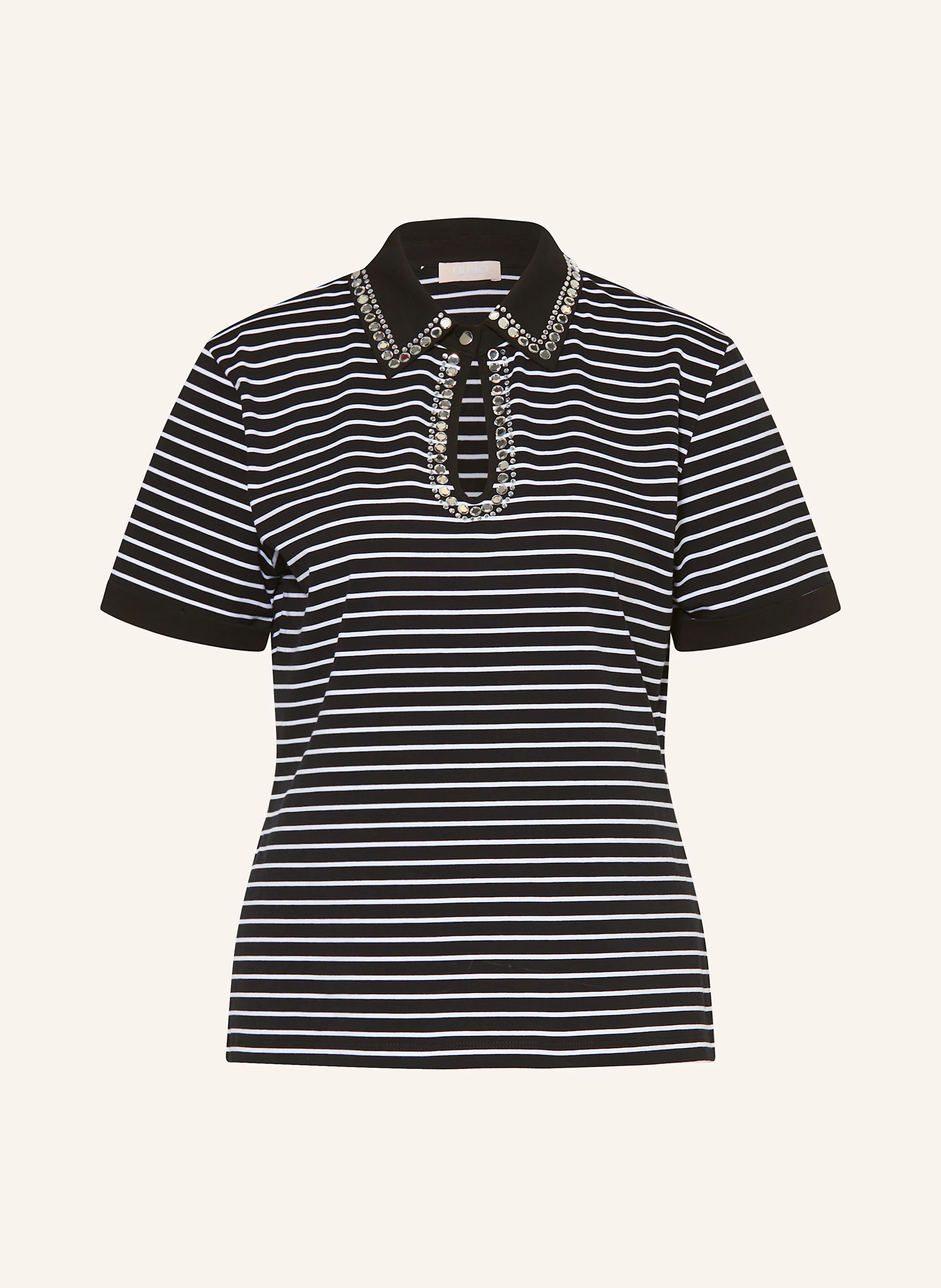 LIU JO T-Shirt mit Schmucksteinen