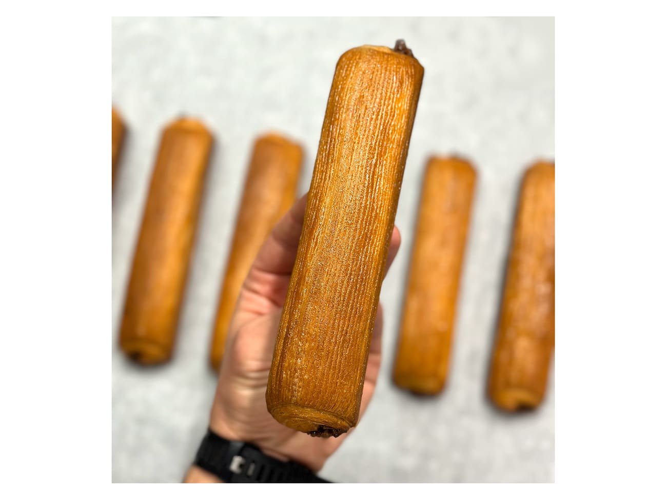 Moule barre viennoiserie - antiadhésif - 25 x 4,2 x ht 4 cm - Mallard Ferrière