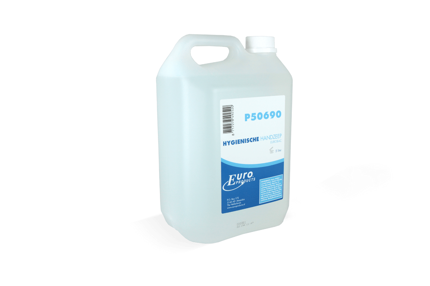 Navulzeep Hygienisch 5 liter met Food Safety