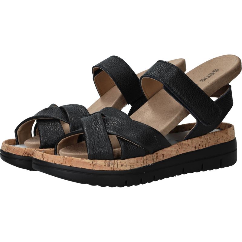 Sens Sandalen Zwart Dames