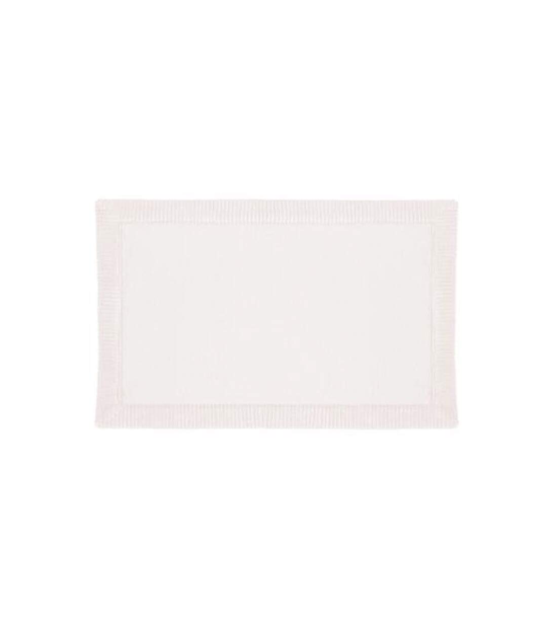Tapis de Salle de Bain Modern 50x80cm Blanc