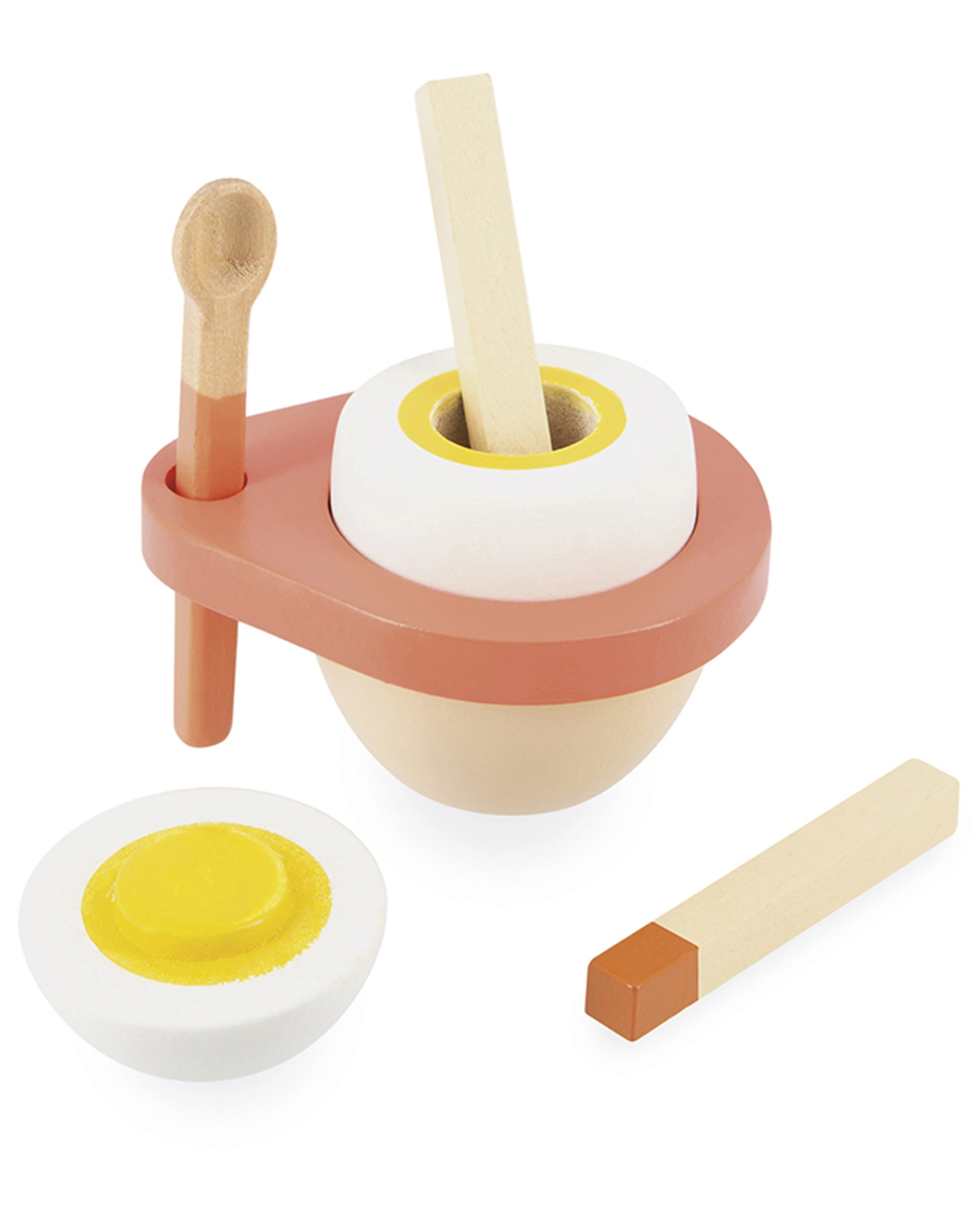 Spiel-Lebensmittel EIER-FRÜHSTÜCK 9-teilig