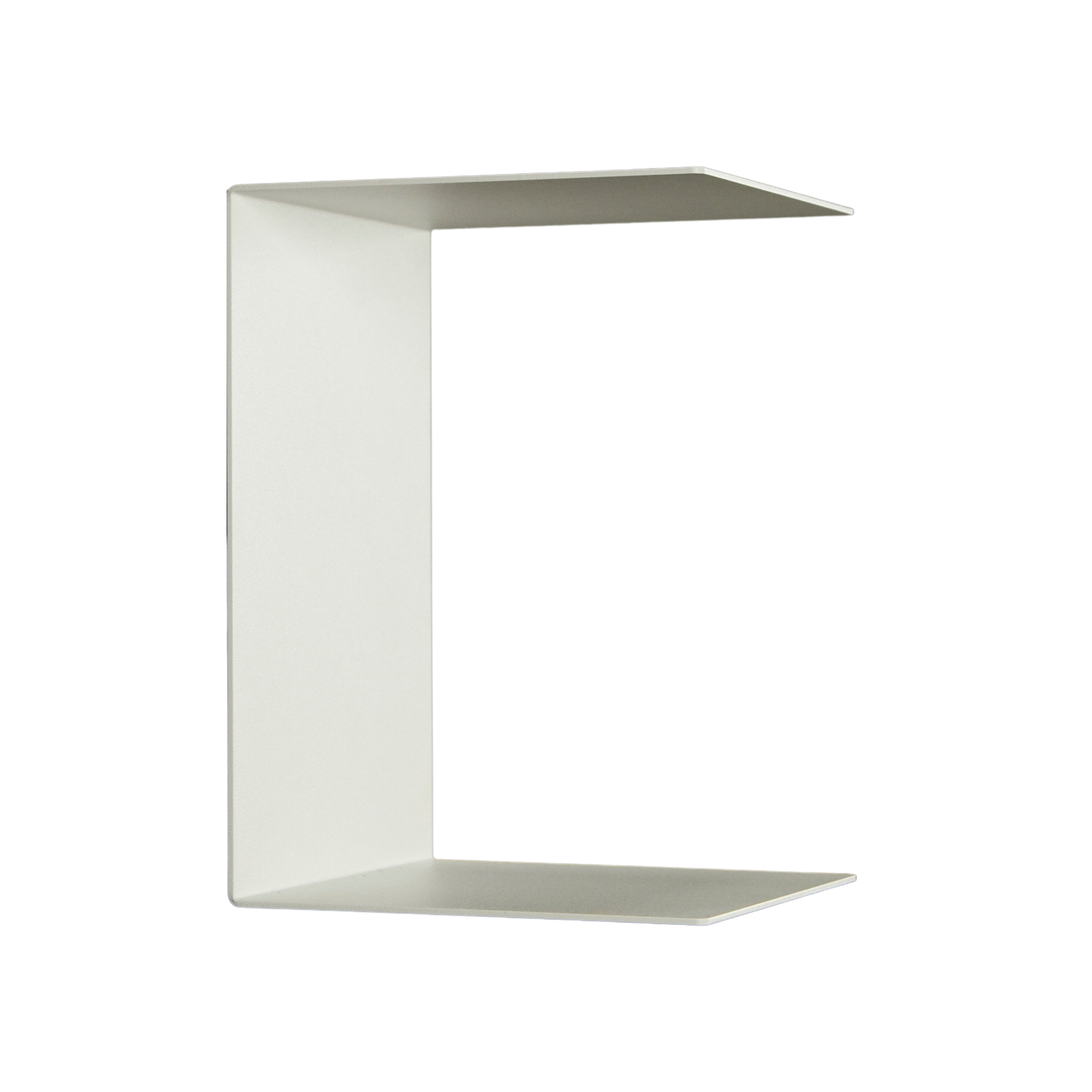 U-wandplank magnetische wit