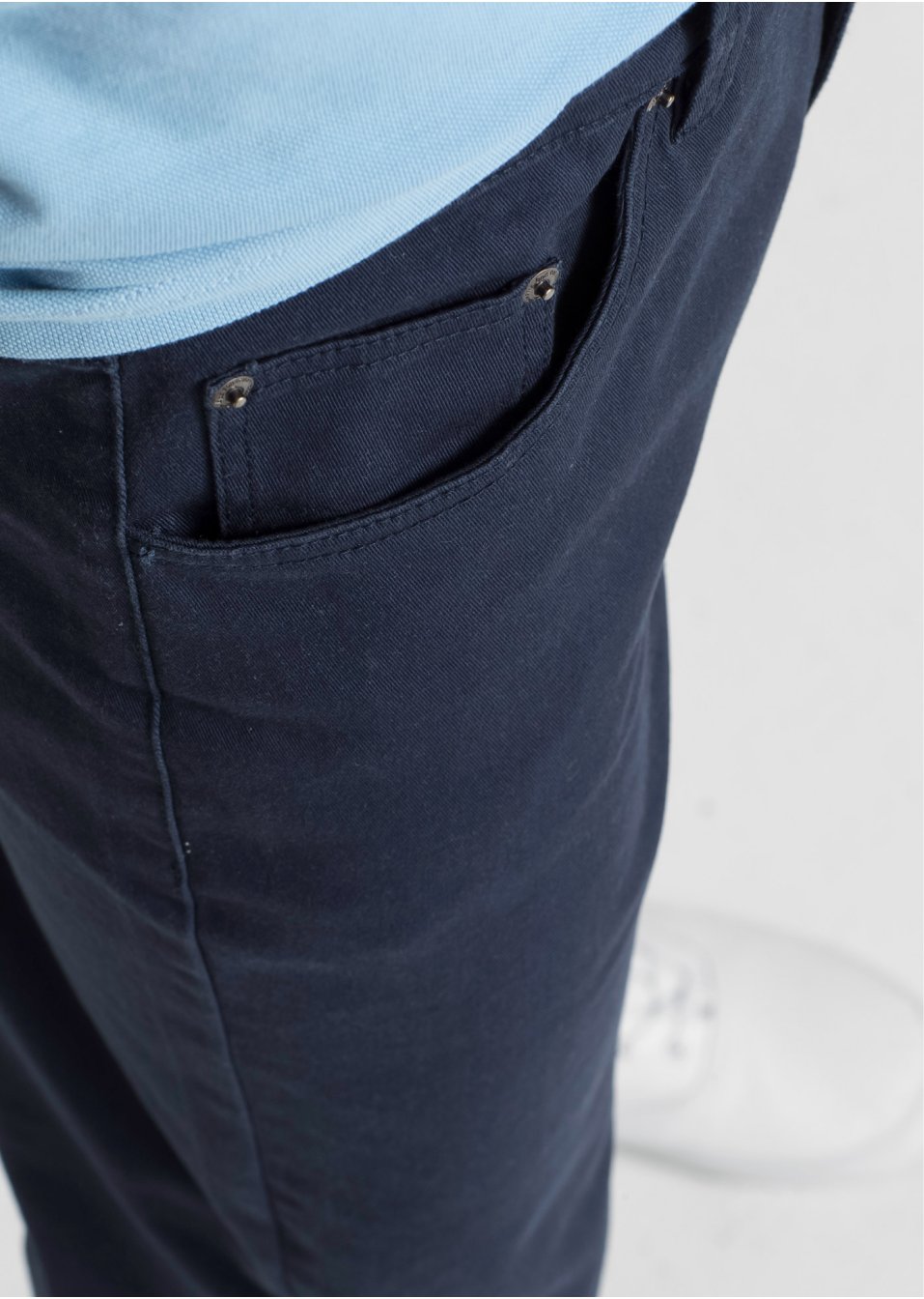 Pantalon extensible Classic Fit, Straight