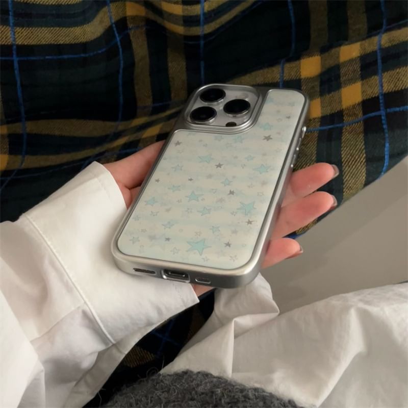 Elliure - Star telefoonhoesje - iPhone 16 Pro Max / 16 Pro / 16 Plus / 16 / 15 Pro Max / 15 Pro / 15 Plus / 15 / 14 Pro Max / 14 Pro / 14 Plus / 14 / 13 Pro Max / 13 Pro / 13 / 13 Mini