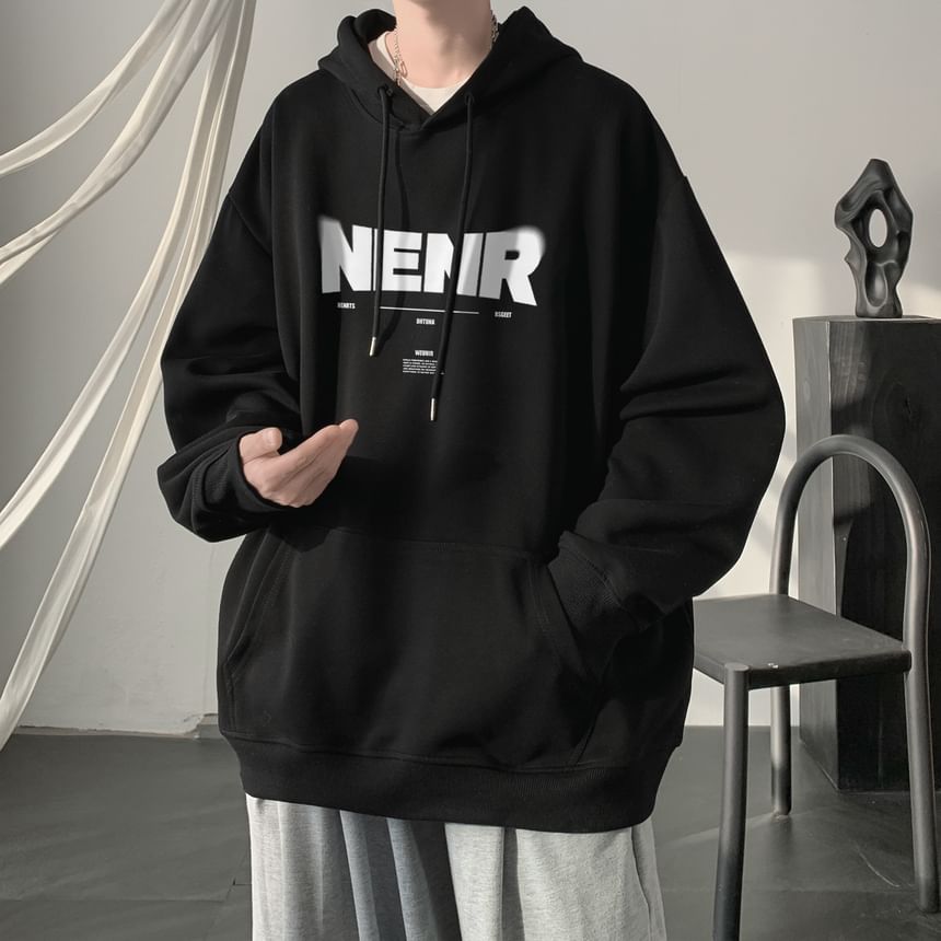 emeisa - Hoodie met lettersprint
