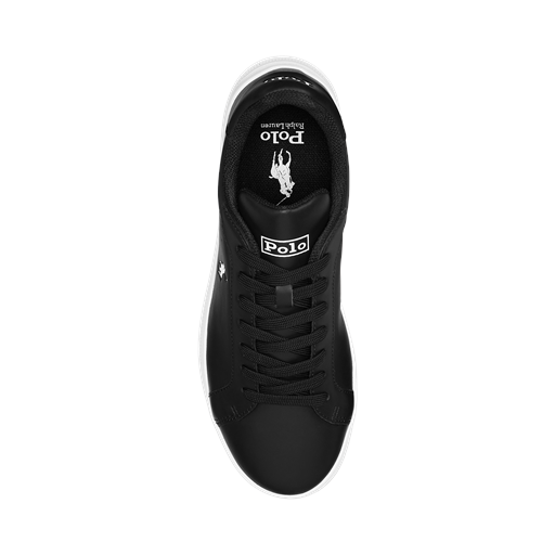 Ralph Lauren Heritage Court II Sneakers, Black/White, 44