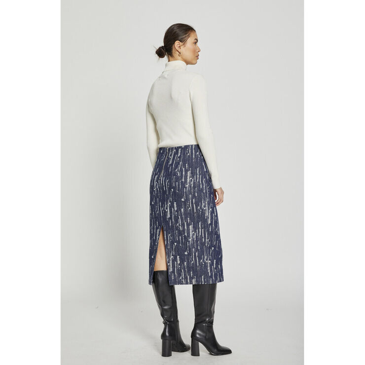 Bruuns Bazaar IxoraBBTanella skirt Dark blue