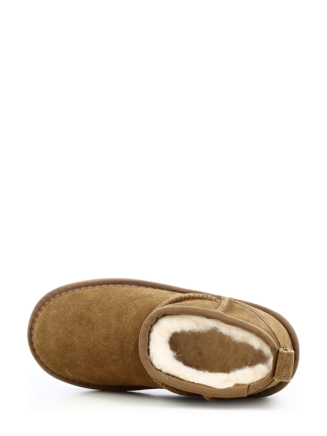 Rugged Gear Kids chestnut low suede water resistant