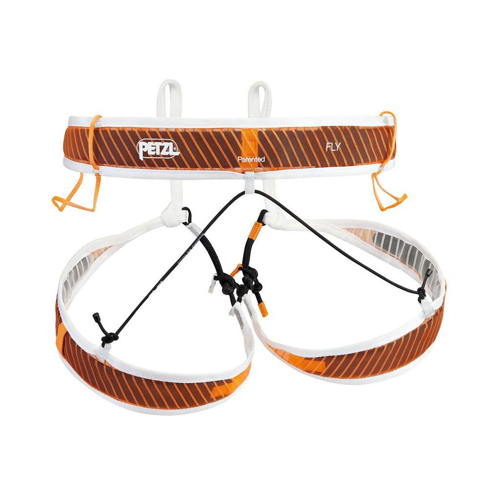 Petzl FLY - Baudrier Homme orange/blanc