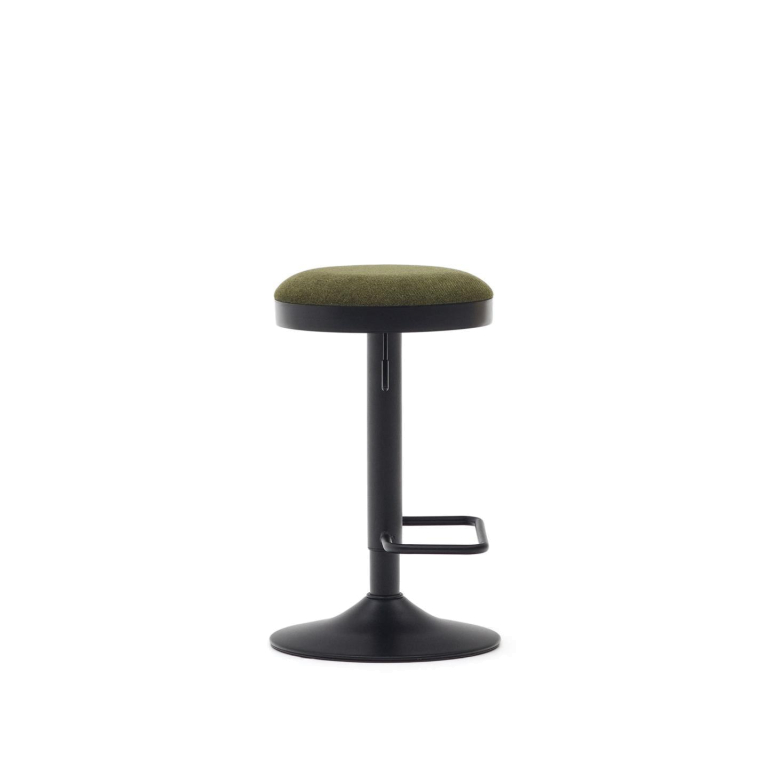 Kave Home Zaib verstelbare barkruk 58/80 beige