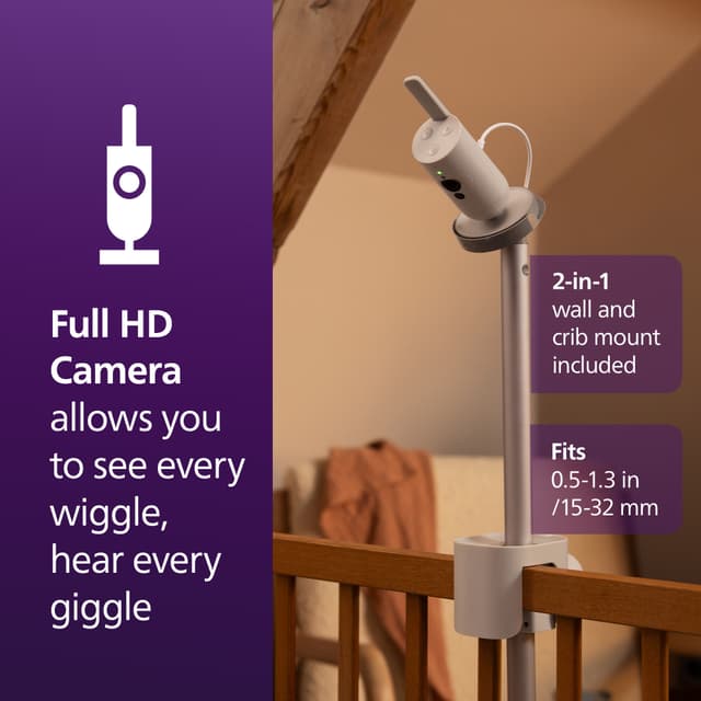 Philips Avent Premium babyalarm SCD971/26 (hvid)