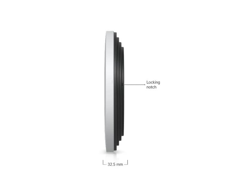 Ubiquiti Access Point Unifi U7 Pro XG Weiss An der Decke montierter 6-Stream WiFi 7 AP mit 10/5/2.5/1 GbE-Unterstützung