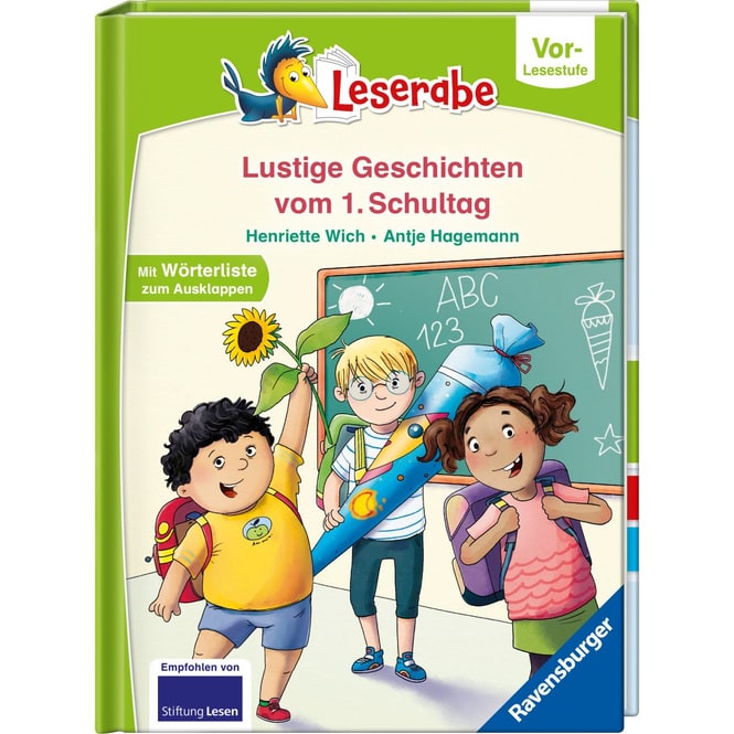 Leserabe - Vor-Lesestufe - Lustige Geschichten vom 1.Schultag