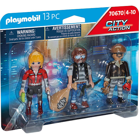 Playmobil Figursæt Indbrudstyve 70670