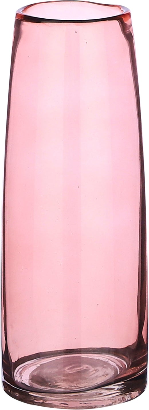 Mica Decorations vaas Xandra roze D 7 H 23,5 cm