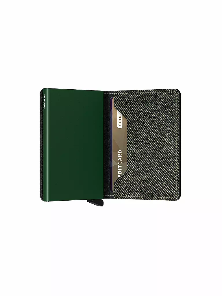 SECRID Geldbörse - Slimwallet Twist Green grün