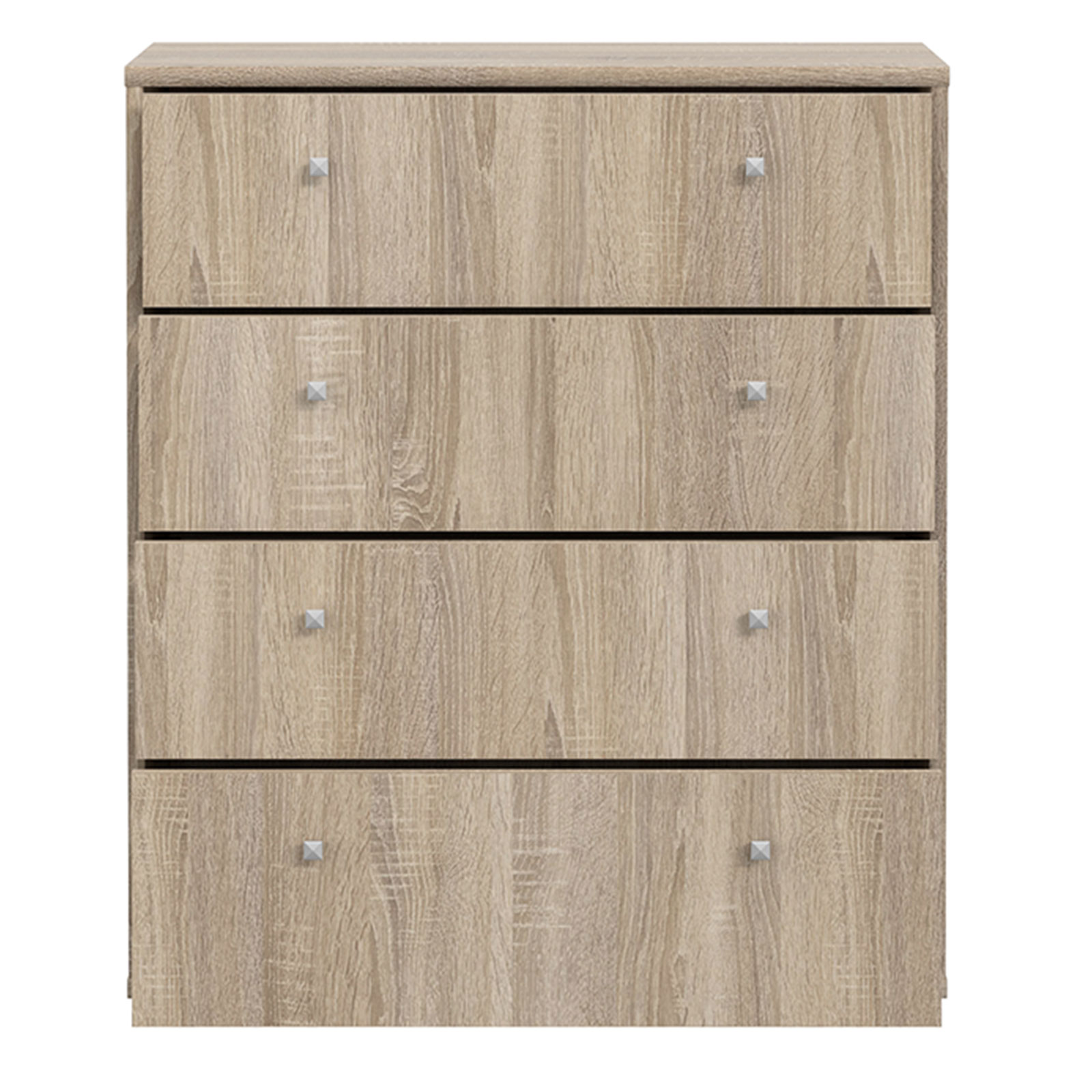 Kommode - Sonoma Eiche - 74 cm breit - vier Schubkästen