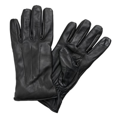 Gants homme Jacmontana Leather Sts NOIR JACK JONES