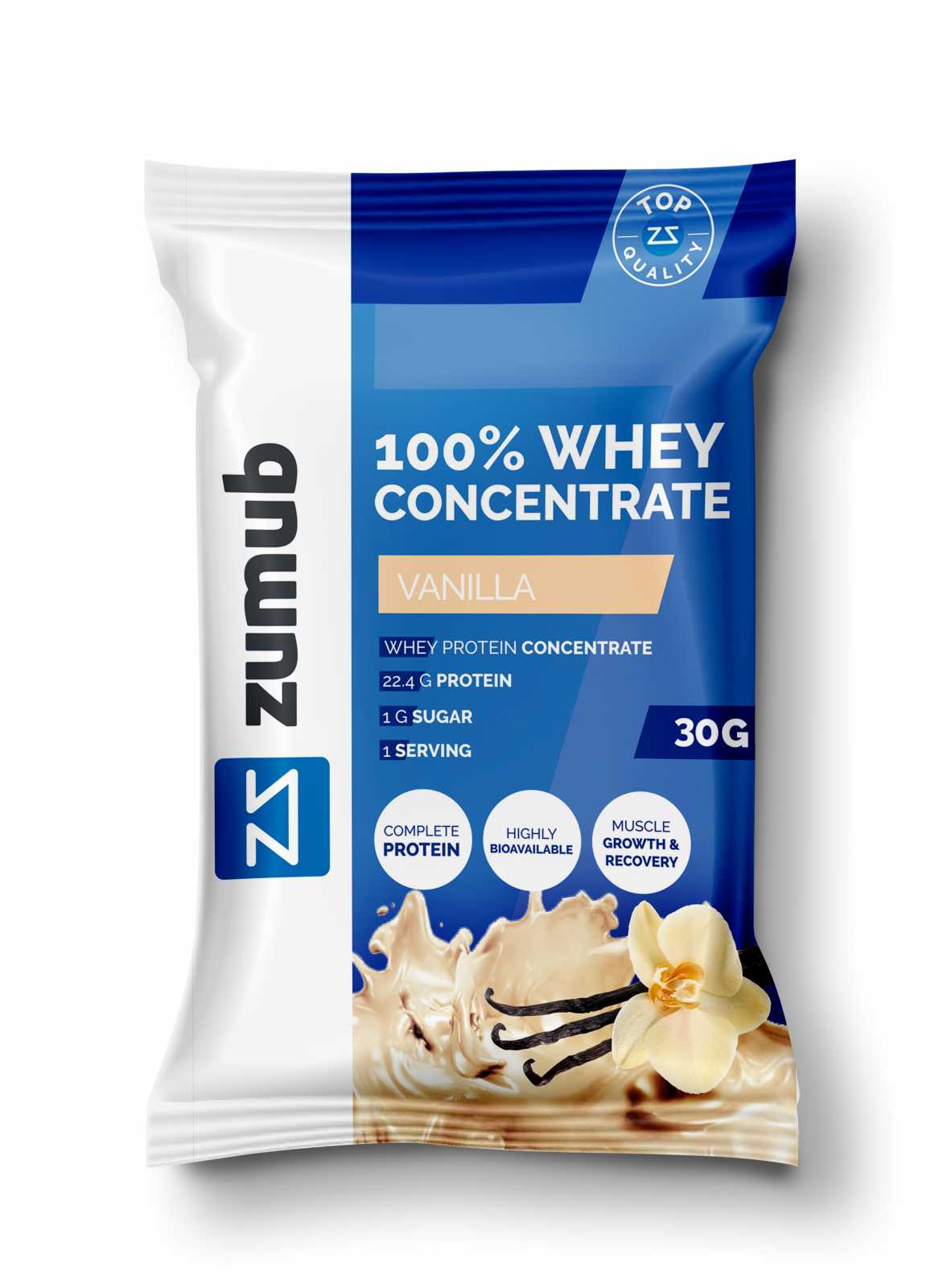 Zumub Concentrado de Soro de Leite 100% Puro 30g