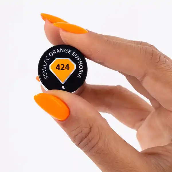 424 UV Nagellack Hybrid Orange Euphoria