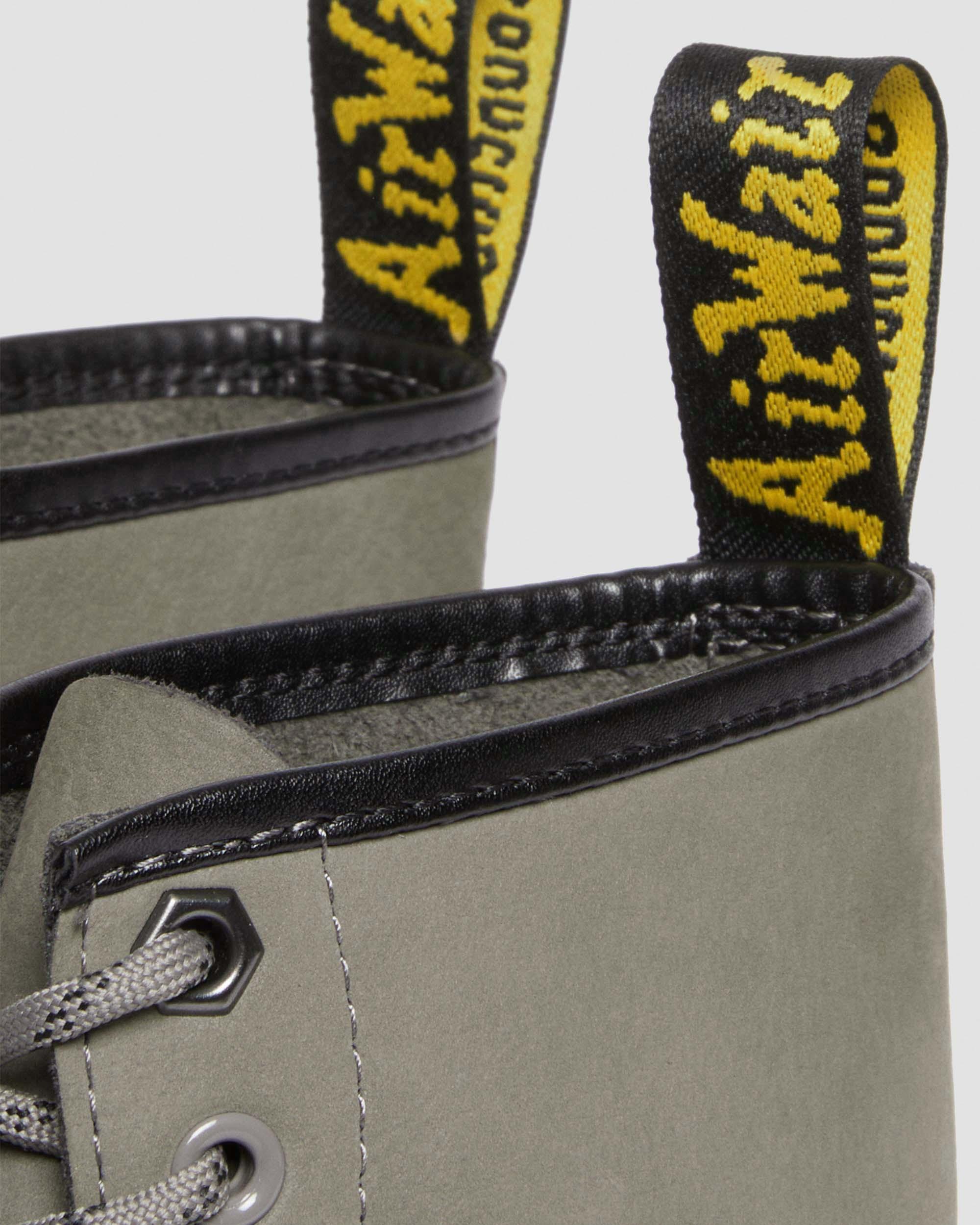 1460 Milled Nubuck Leather Lace Up Boots