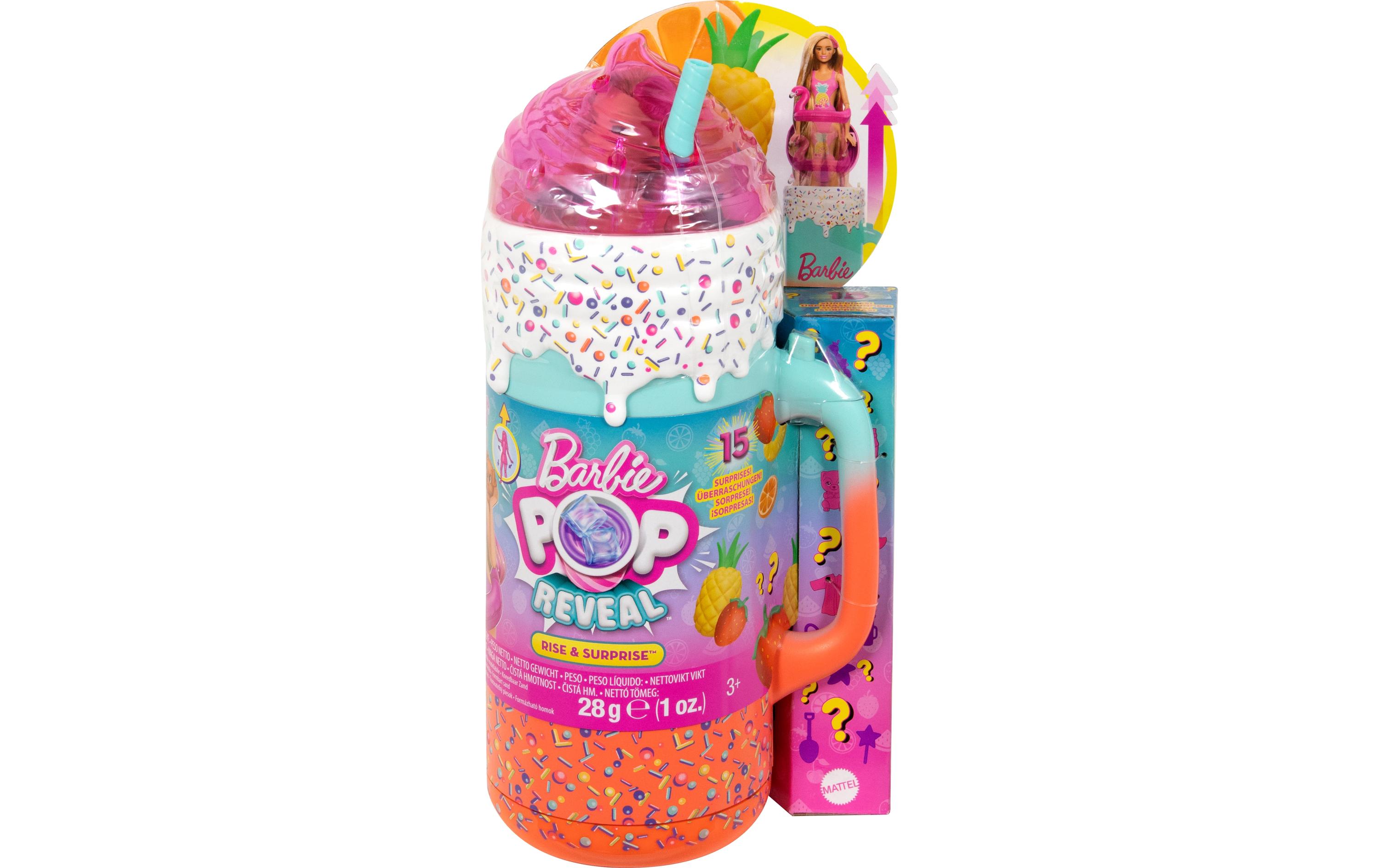 Puppe Barbie Pop Reveal Fruit Tropical SmoothieBarbie-Puppe mit 15 Überraschungen