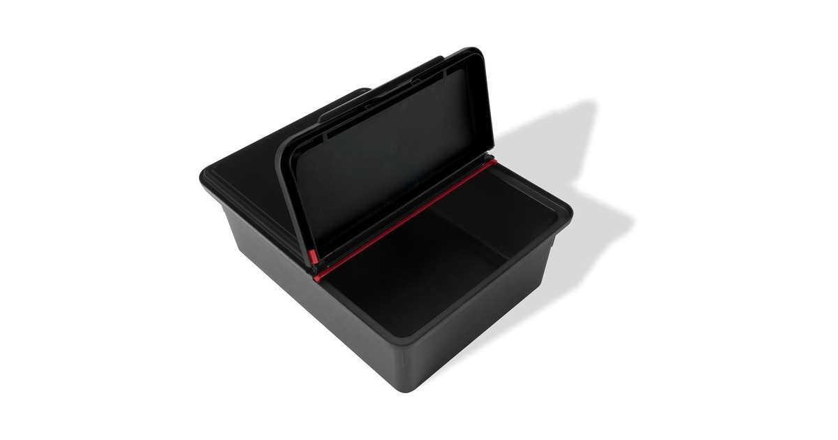 WeberWorks-opbergbox voor buiten opslag  (Zwart/rood)