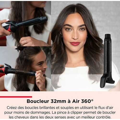 Brosse coiffante Revlon One-Step Blow-Dry Multi Air Styler 5 en 1 avec brosse ovale Revlon originale - RVDR5371