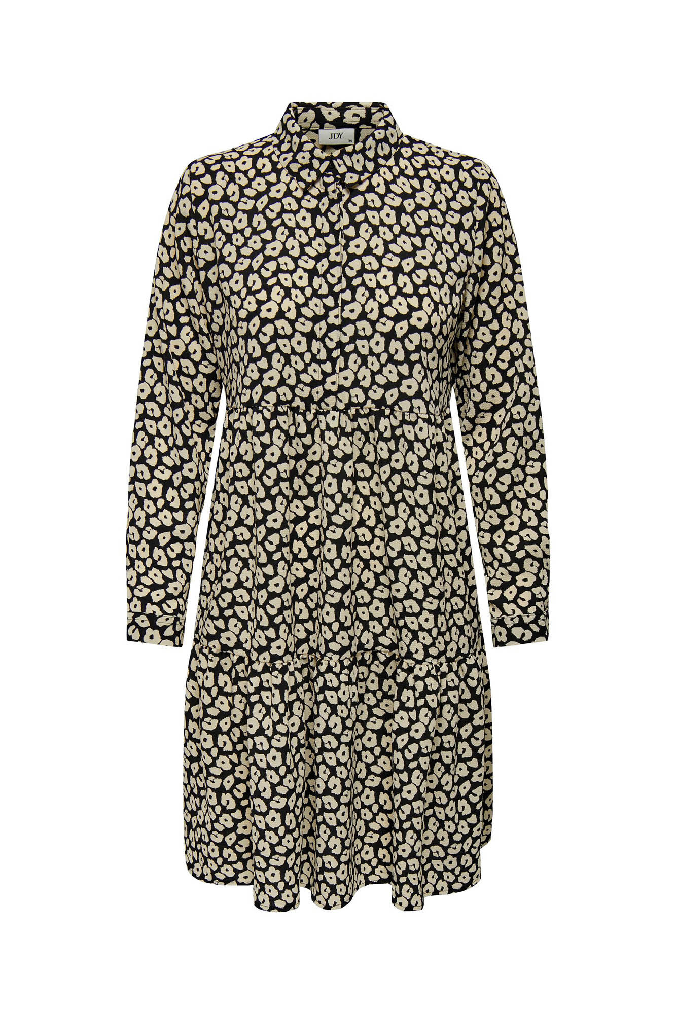 vestido camisa estampado