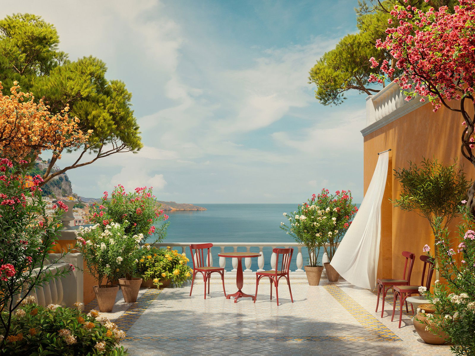 Amalfi by Massimo Colonna - Darlings - Small Limited Edition. 30x40.