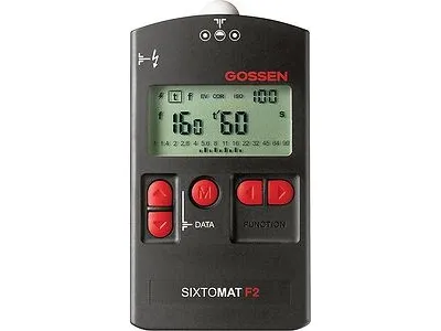 GOSSEN Sixtomat F2 - Belysningsmåler - cne mode (25P format) - digital