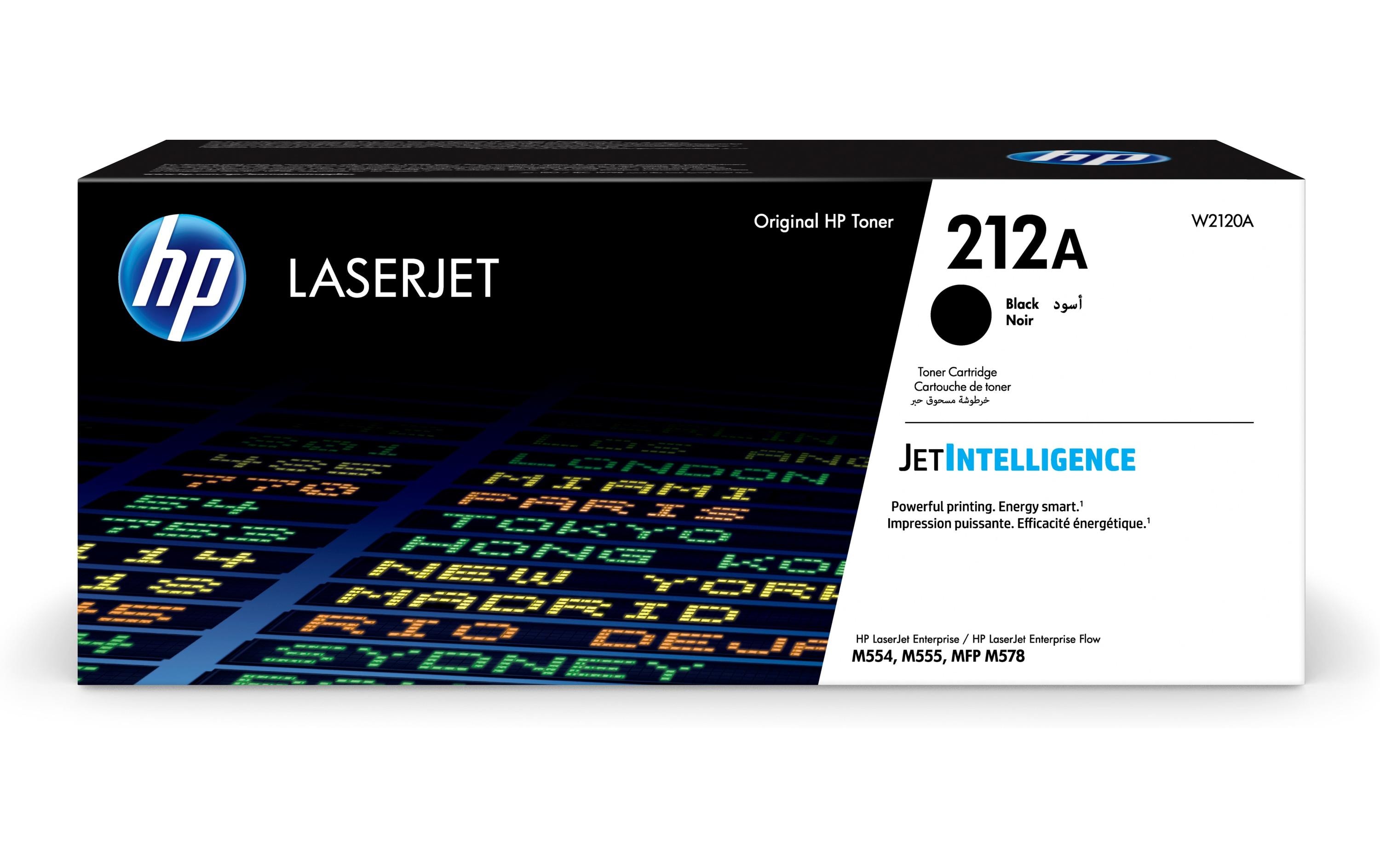 Toner Nr.212A (W2120A) Black<br>Tonerkartusche