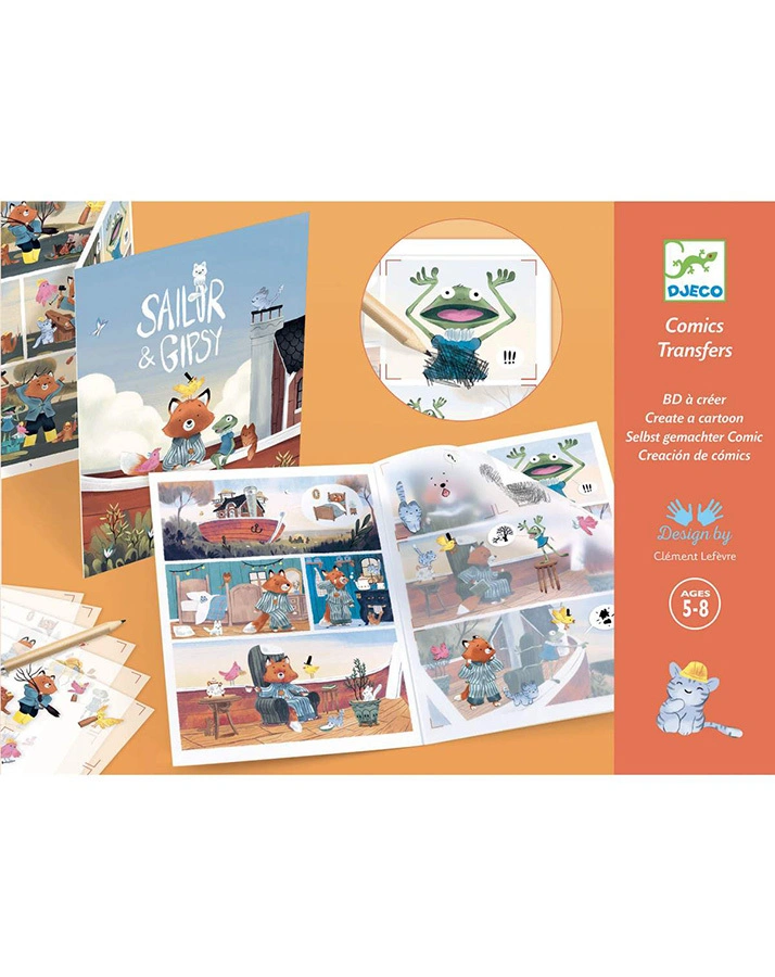 Rubbelbilder-Set SAILOR & GIPSY mit 100 Rubbelbildern