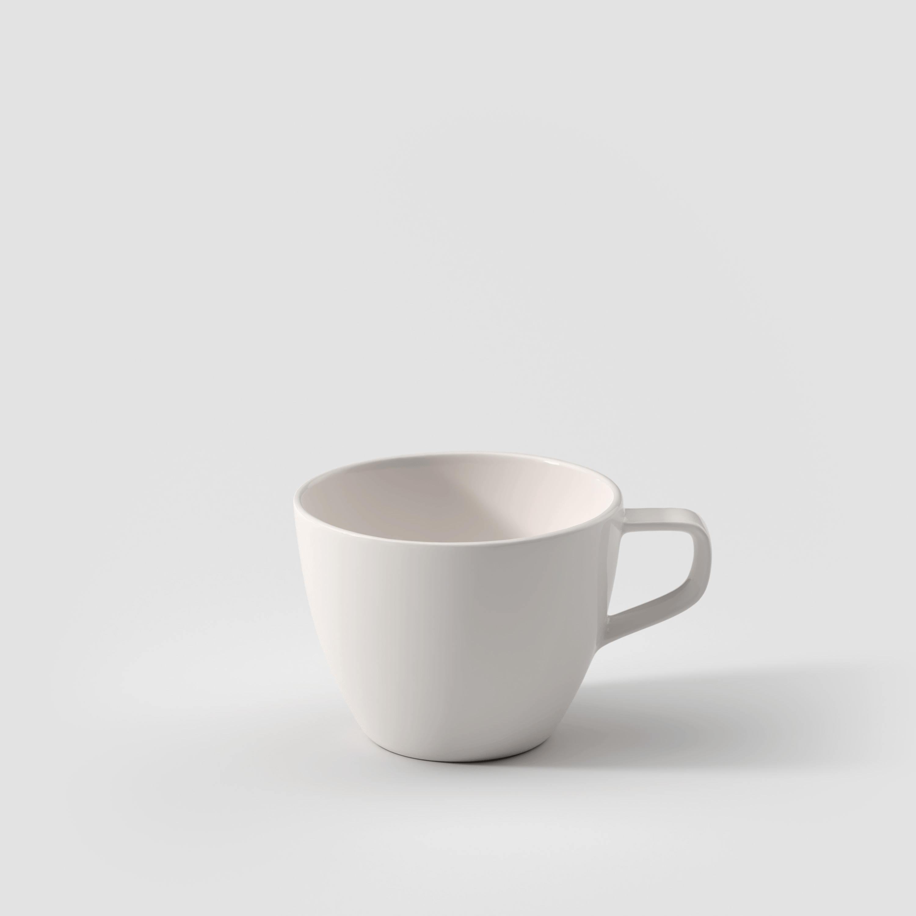 Artesano Coffee cup White, 5.8 oz, Premium Porcelain