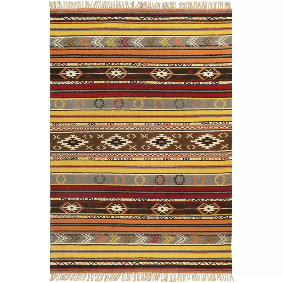 Esprit Kurzflorteppich Mahal multicolor