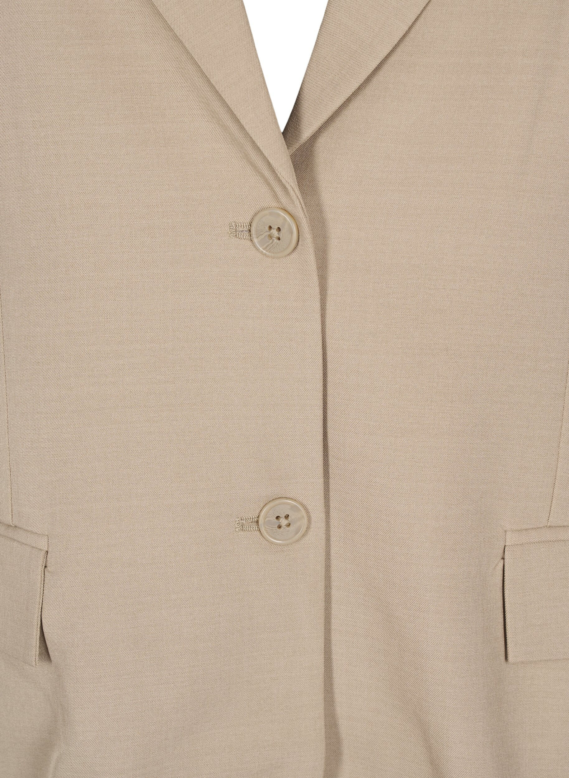 FLASH - Blazer med lommer og slids