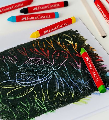 Faber-Castell Kreide - 12 st. - Jumbo - Multi