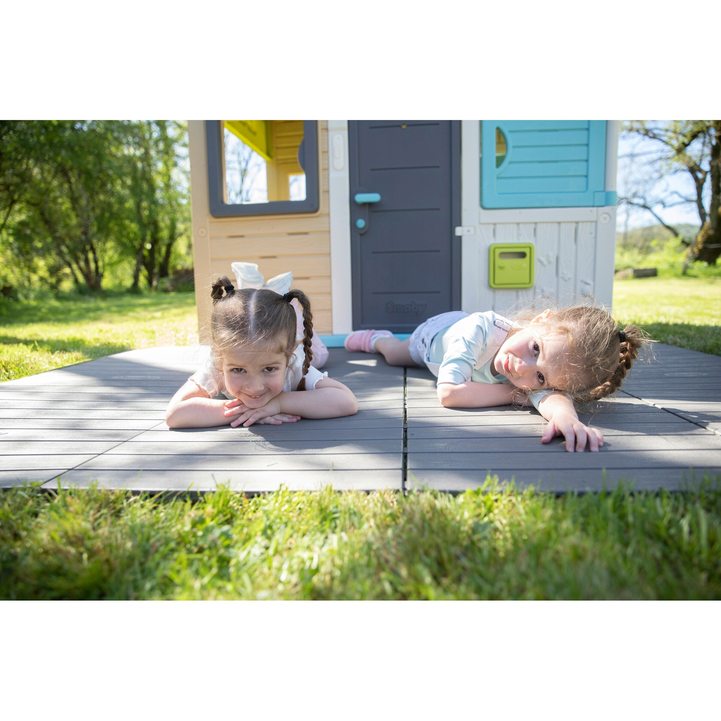 Smoby Spielhaus Zubehör Bodenplatten-Set
