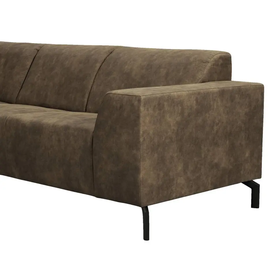 Hoekbank Noud links - taupe