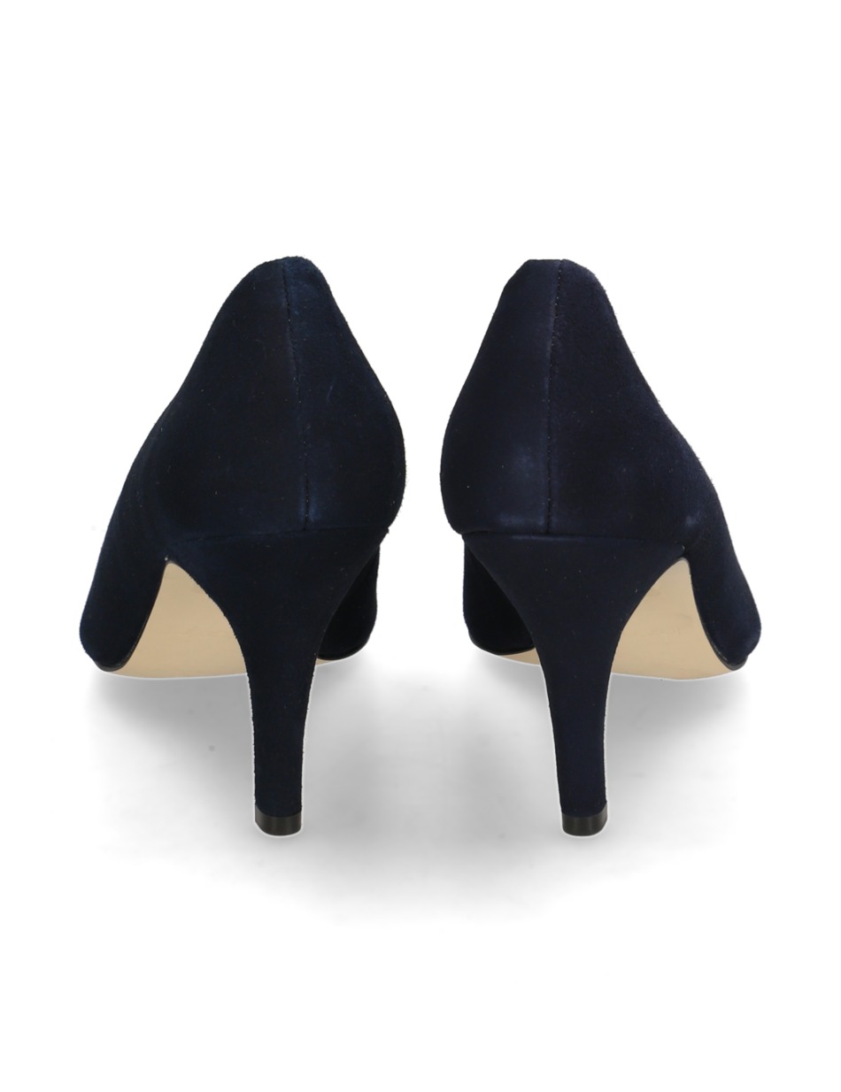 Veloursleder Pumps