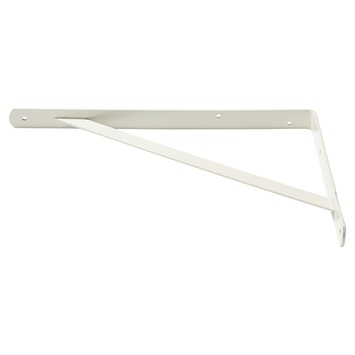 Handson plankdrager industrieel gegalvaniseerd staal wit 25x40 cm