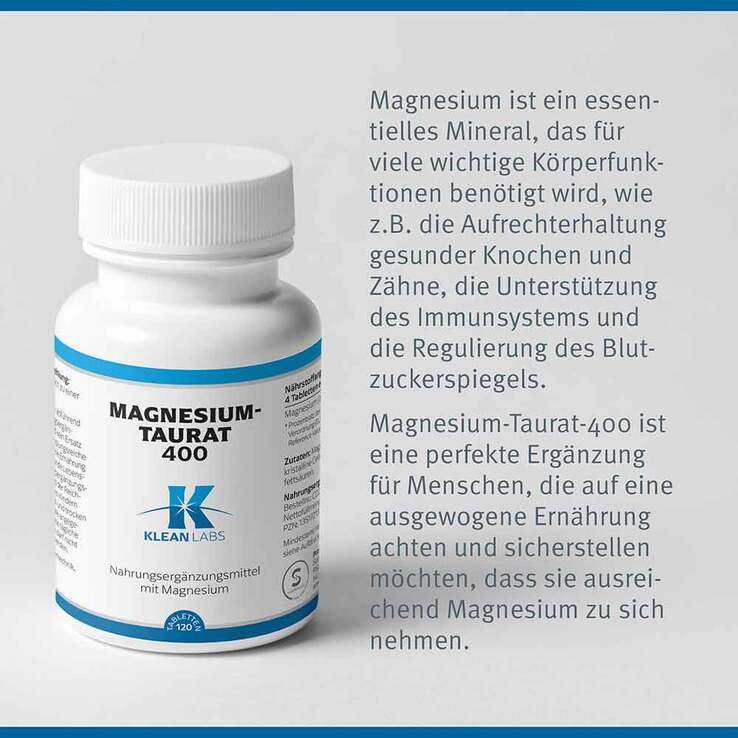 Magnesium Taurat 400 Tabletten, 120 St