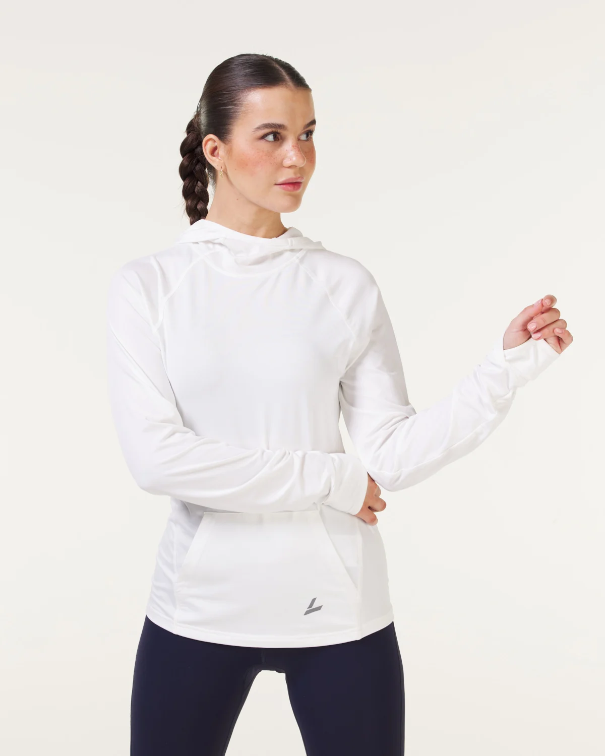 LEVITY Fast Track Hoodie White