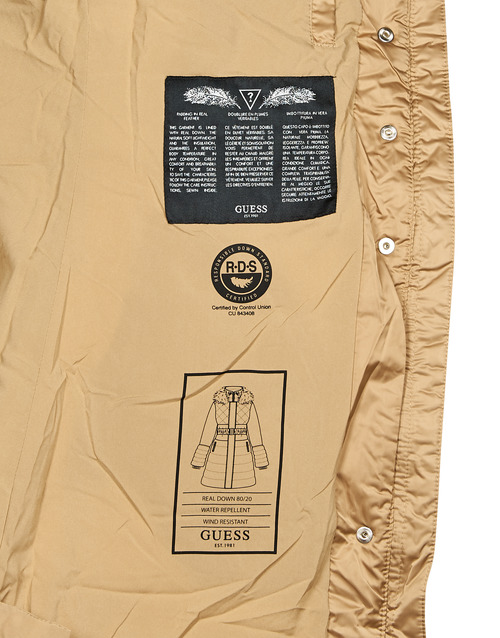 Guess - LOLIE DOWN JACKET Beige
