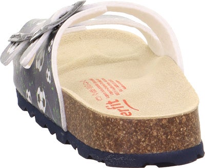 Superfit Fussbett Slippers, Blå/Multi