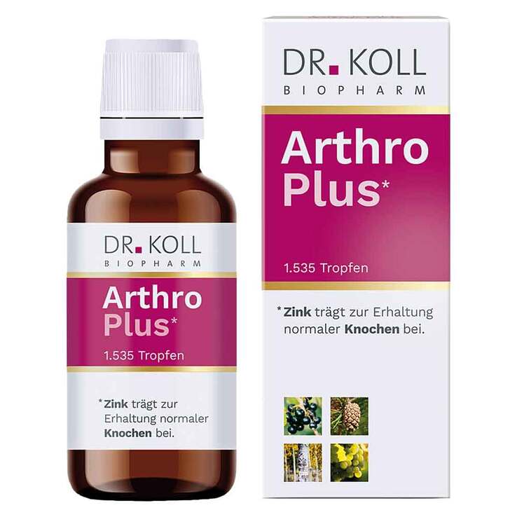 Arthro Plus Dr. Koll Gemmo Komplex Weinrebe Zink, 50 ml